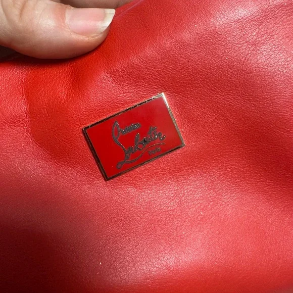 Christian Louboutin Brown and Cream Shearling Shoulder Bag - Picture 10 of 15